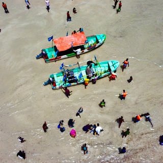 Der Lido Beach in Somalia.