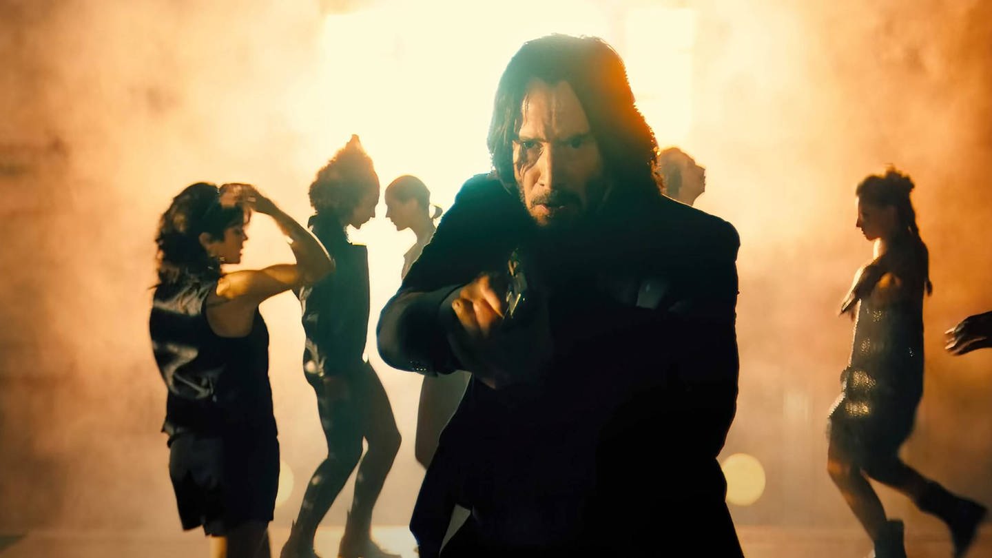 Keanu Reeves in seiner Rolle als John Wick