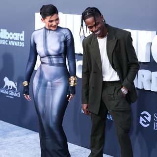 Kylie Jenner und Expartner Travis Scott auf dem roten Teppich