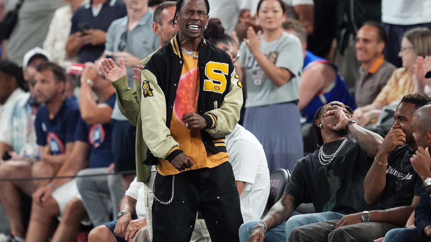 Travis Scott bei Olympia in Frankreich