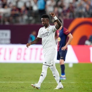 Vini Jr. von Real Madrid beim Spiel gegen den FC Barcelona