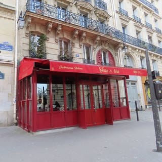 Das Restaurant "Les Deux Comperes" aus der Serie "Emily in Paris", das in Wirklichkeit "Terra Nera" heißt.