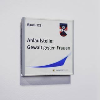 Räumlichkeiten der ersten Anlaufstelle "Gewalt gegen Frauen" der Bundespolizei am Ostbahnhof in Berlin.