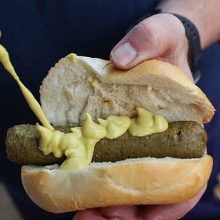 In den Bundesliga-Stadion gibt es immer mehr veganes Esses