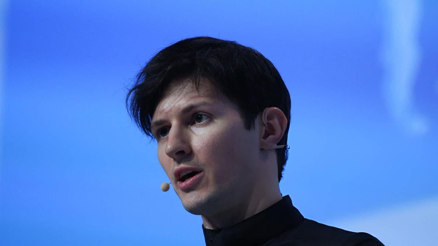 Pavel Durov, der Chef des Messenger-Dienstes Telegram, wurde angeblich festgenommen.