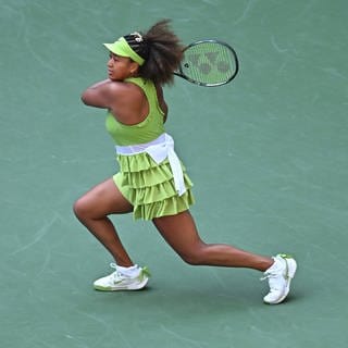 Osaka beim Tennis