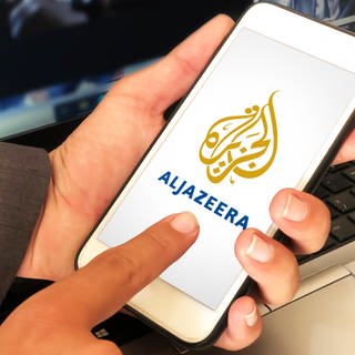 Logo des Senders AL-Jazeera