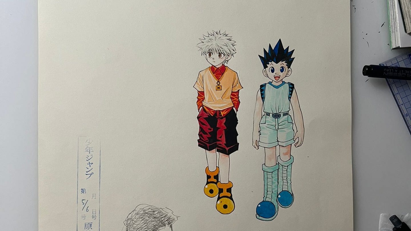 Mangapanels von Yoshihiro Togashi