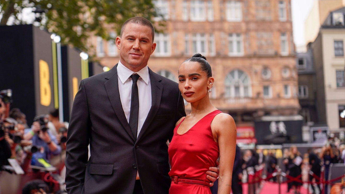 Zoe Kravitz und Channing Tatum bei der Premiere des Films 