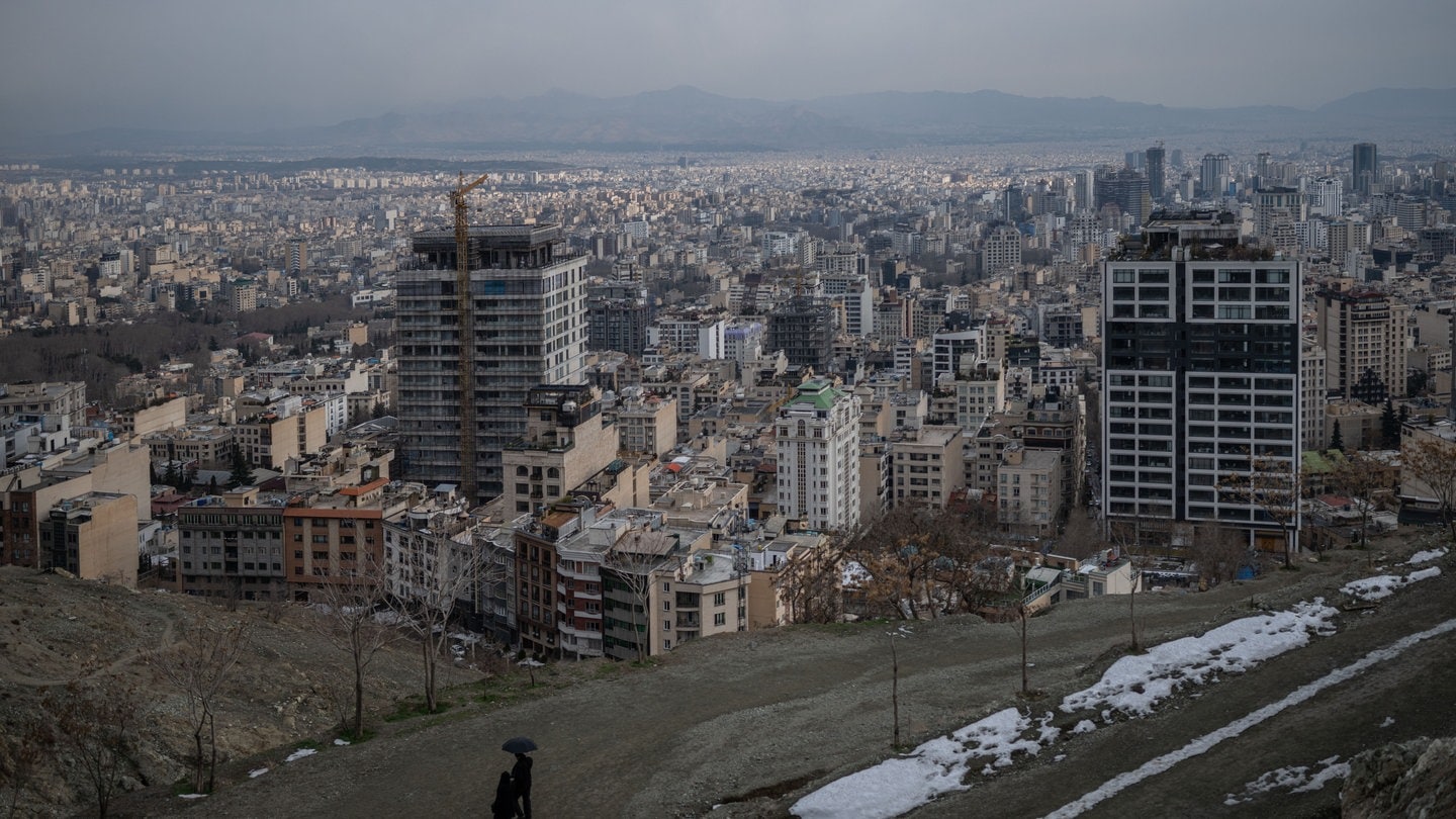 Stadt Teheran im Iran