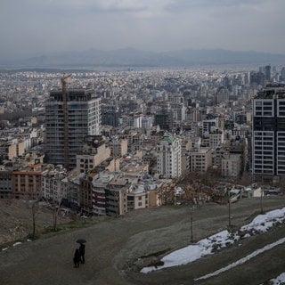 Stadt Teheran im Iran