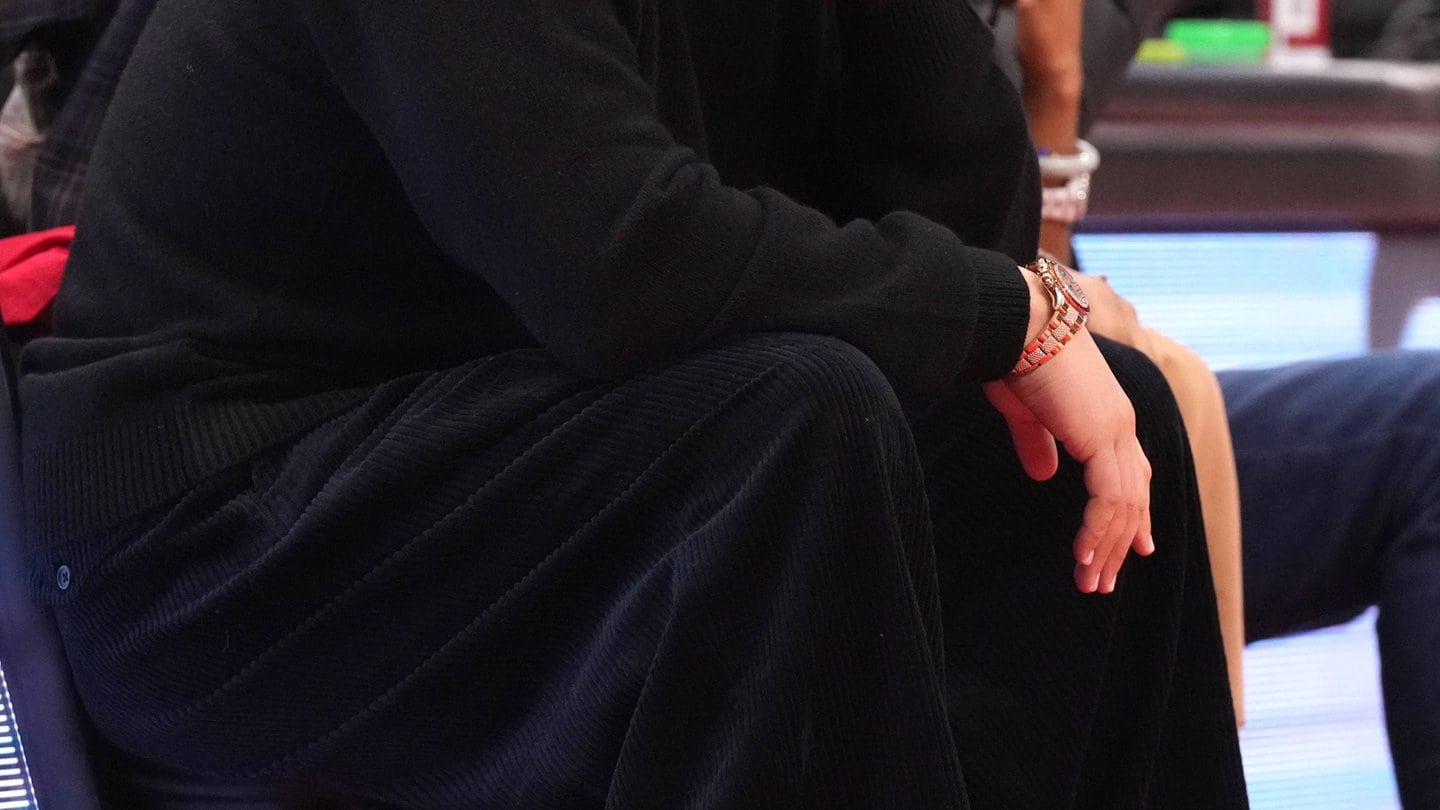 Drake looks on as the Toronto Raptors take on the Phoenix Suns in NBA.