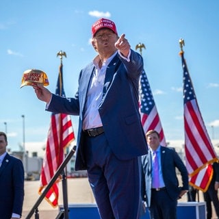 Donald Trump wurde zum zweiten Mal zum Präsidenten der USA gewählt.