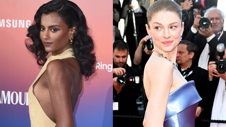 Simone Ashley und Hunter Schafer - beide Schauspielerinnen sind im Pirelli Kalender 2025 zu sehen