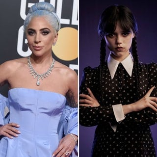 Lady Gaga und Jenna Ortega - Die Sängerin soll bei der zweiten Staffel von "Wednesday" dabei sein.