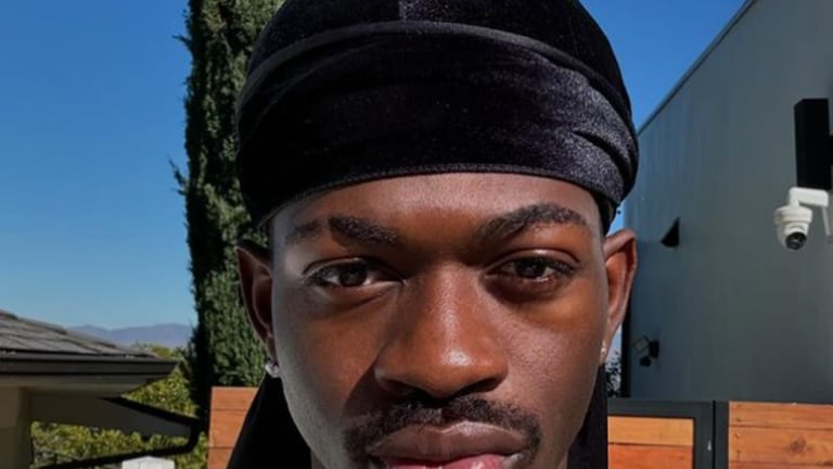 Ein Selfie von Musiker Lil Nas X