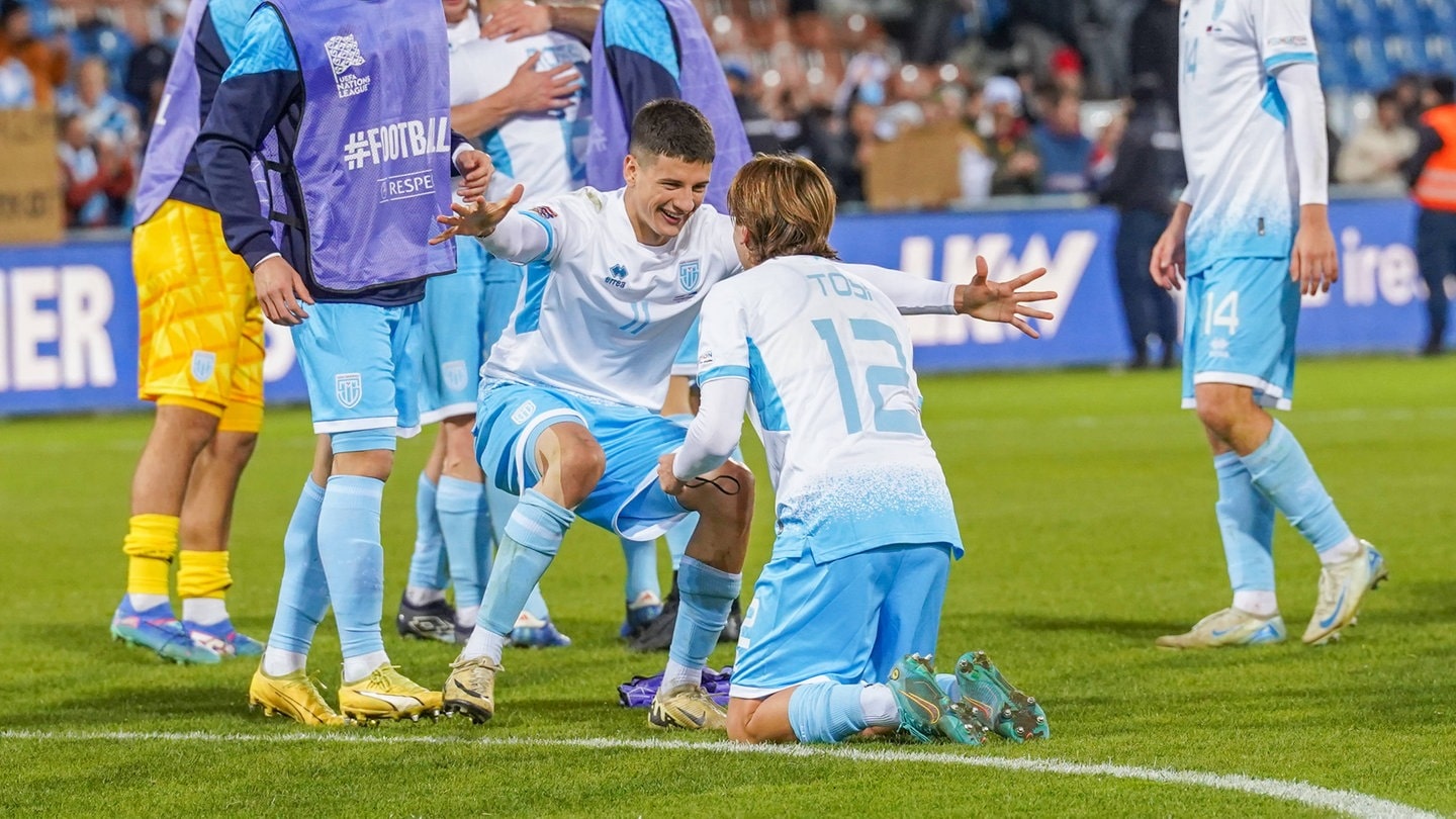 San Marino besiegt Liechtenstein 3:1 in der Nations League