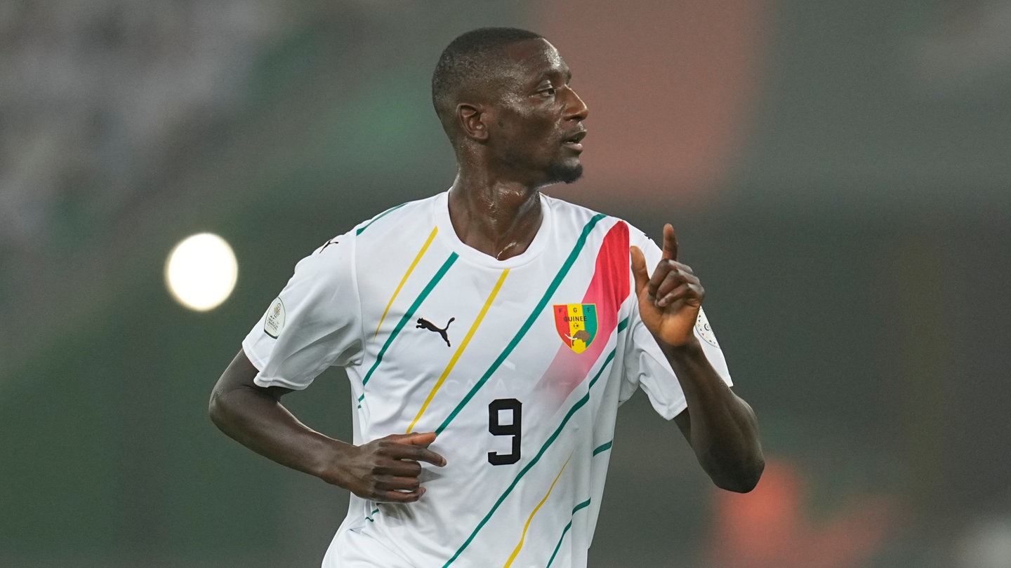 Serhou Guirassy im Trikot von Guinea