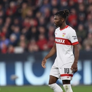 Stürmer El Bilal Touré fehlt dem VfB Stuttgart für mehrere Monate.