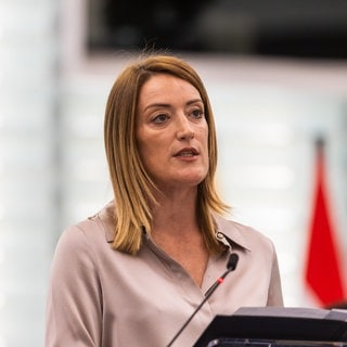 EU-Parlamentspräsidentin Roberta Metsola