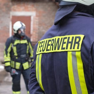 Feuerwehr beim Einsatz.