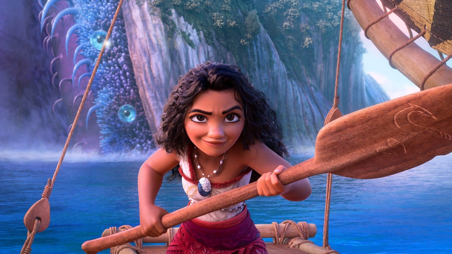 Vaiana in einer Szene des Films 