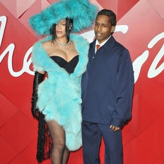 Rihanna and ASAP Rocky bei den British Fashion Awards 2024