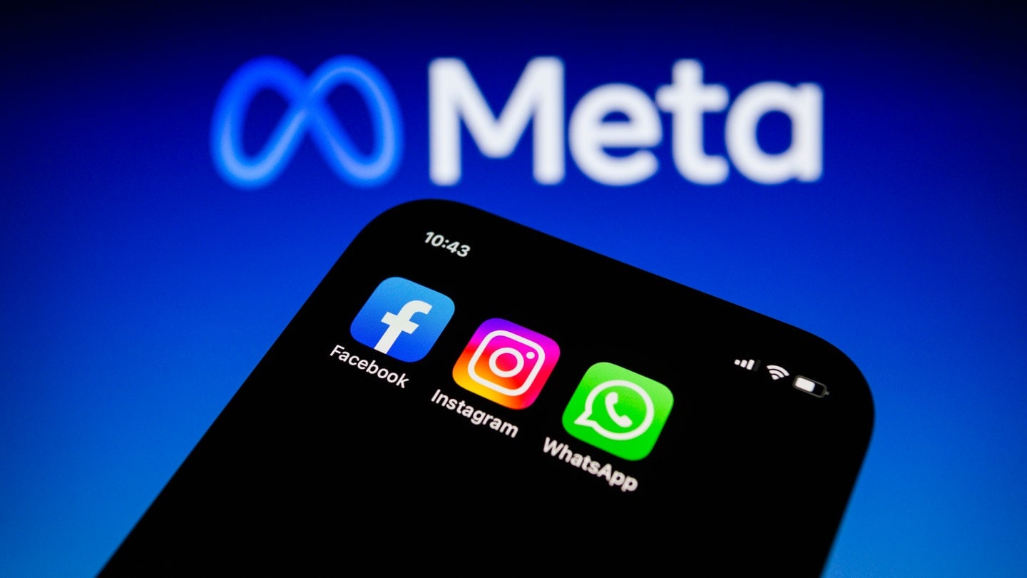 Tausende User melden gerade Probleme bei mehreren Meta-Plattformen - darunter auch Instagram und WhatsApp.