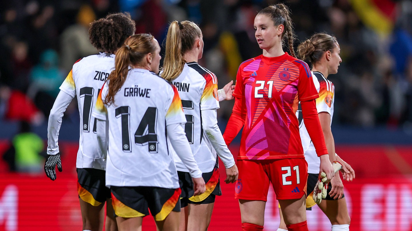 DFB Frauen Fussball Deutschland Gruppenauslosung EM Schweiz