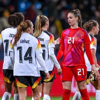 DFB Frauen Fussball Deutschland Gruppenauslosung EM Schweiz