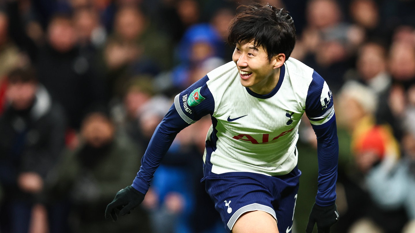 Heung-Min Son beim Jubel