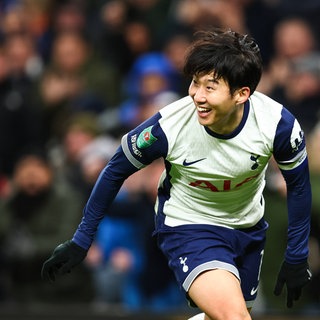 Heung-Min Son beim Jubel