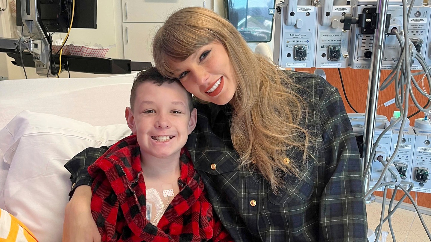 Taylor Swift war Mitte Dezember zu Besuch im Kinderkrankenhaus Children's Mercy Hospital in Kansas City.