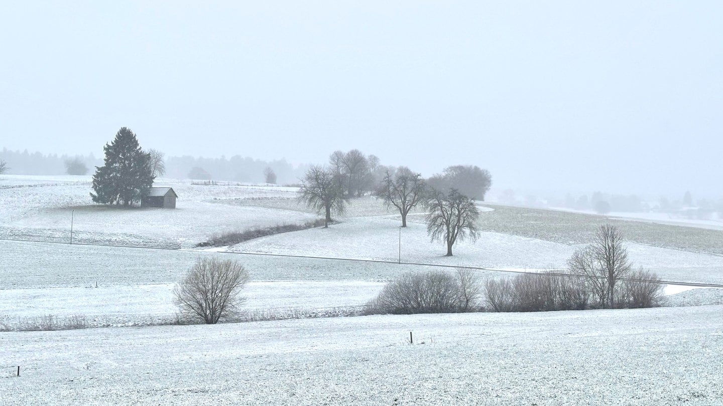 Wetter an Heiligabend in Baden-Württemberg und Rheinland-Pfalz.