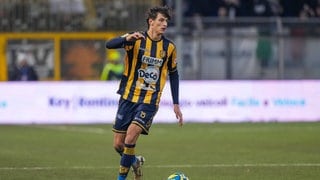 Romano Floriani Mussolini beim Serie-B-Spiel Juve Stabia gegen Cesena Calcio.