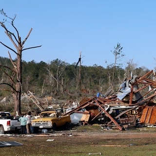 Staubstürme, Schnee und Co.: So schlimm sind die USA-Unwetter