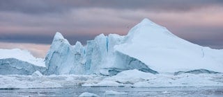 Ilulissat-Eisfjord an der Westküste Grönlands