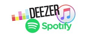 Spotify, Apple Music und Deezer