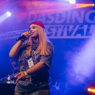 Rote Mütze Raphi beim DASDING Festival 2022